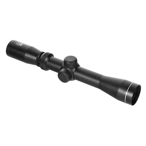 Pistolero Series 2-7X32 Pistol Scope/Blue Lens/Rings