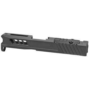 TRUE PRECISION AXIOM STRIPPED SLIDE RMS OPTIC CUT FOR GLOCK 43-43X BLACK DLC