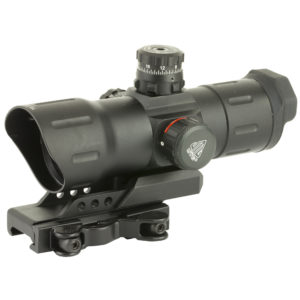 LEAPERS UTG RED DOT SIGHT RED-GREEN ILLUM CQB T-DOT WITH OFFSET QD MOUNT