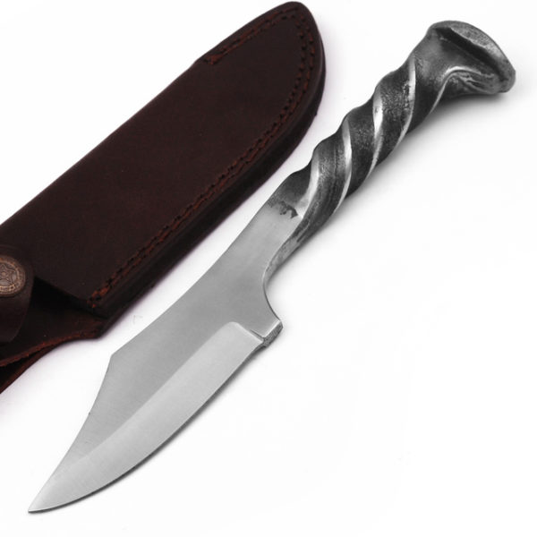 FIRESIDE SURVIVOR HAND FORGED RAILROAD SPIKE KNIFE