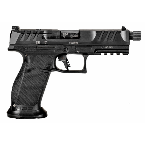 WALTHER PDP PRO FULL SIZE 9MM 5.1" THREADED BARREL OPTICS READY 18 ROUNDS