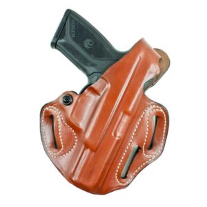 DESANTIS GUNHIDE THUMB BREAK SCABBARD BELT HOLSTER