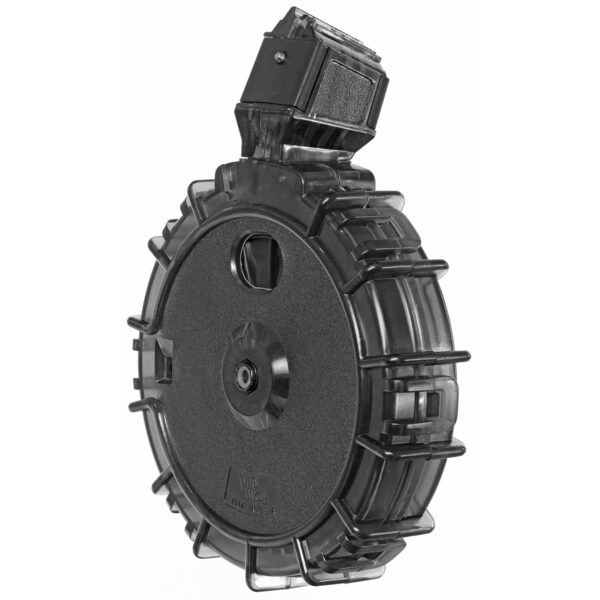PROMAG 22LR DRUM MAGAZINE 55-70-30 ROUND FITS RUGER 10/22 & CHARGERS SMOKE POLY