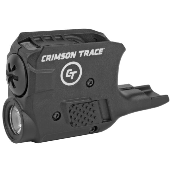 CRIMSON TRACE GLOCK 42-43 LIGHTGUARD 110 LUMEN LED LIGHT DUAL SIDE ACTIVATION IN BLACK