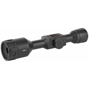 ATN THOR 4 THERMAL RIFLE SCOPE 1.25-5X MAGNIFICATION MULTIPLE RETICLES GPS-WIFI-VIDEO RECORD-BLACK FINISH