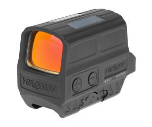 HOLOSUN HE512T-GR GREEN DOT SIGHT 65 MOA CIRCLE 2 MOA DOT WITH SOLAR FAILSAFE & SHAKE AWAKE TECHNOLOGY IN BLACK