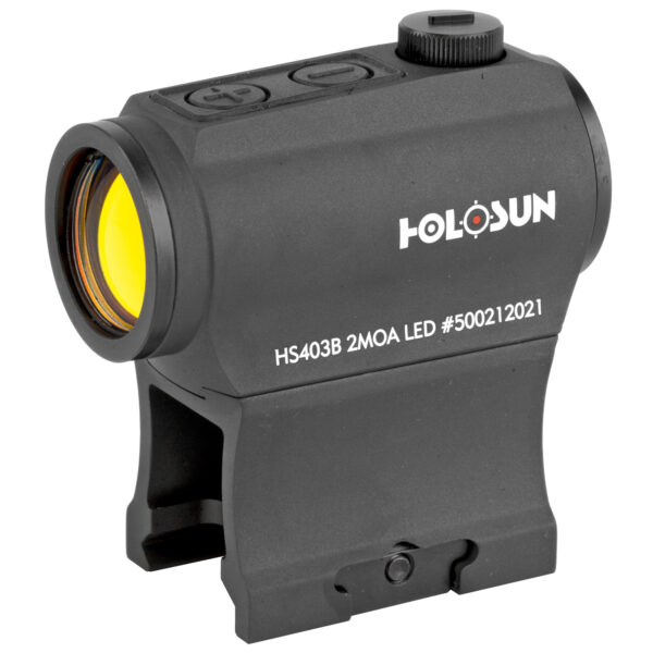 HOLOSUN HS403B MICRO RED DOT SIGHT 2 MOA WITH SHAKE AWAKE TECHNOLOGY IN BLACK