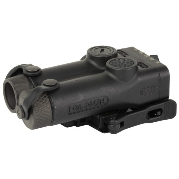 HOLOSUN LE221-GR GREEN LASER WITH IR FITS 1913 PICATINNY RAIL- REMOTE SWITCH- TITANIUM BODY IN BLACK