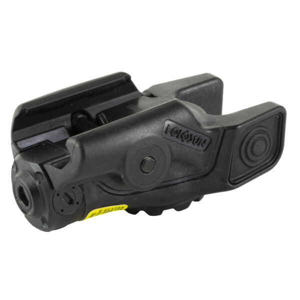 HOLOSUN RML-GR RAIL MOUNTED GREEN LASER FITS 1913 PICATINNY RAIL POLYMER HOUSING IN BLACK