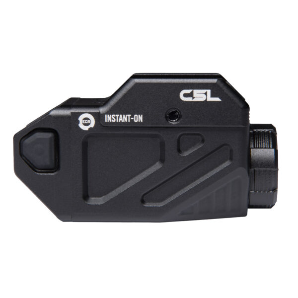VIRIDIAN C5L UNIVERSAL WEAPON LIGHT 650 LUMENS WITH GREEN LASER & RECHARGEABLE BATTERY IN BLACK