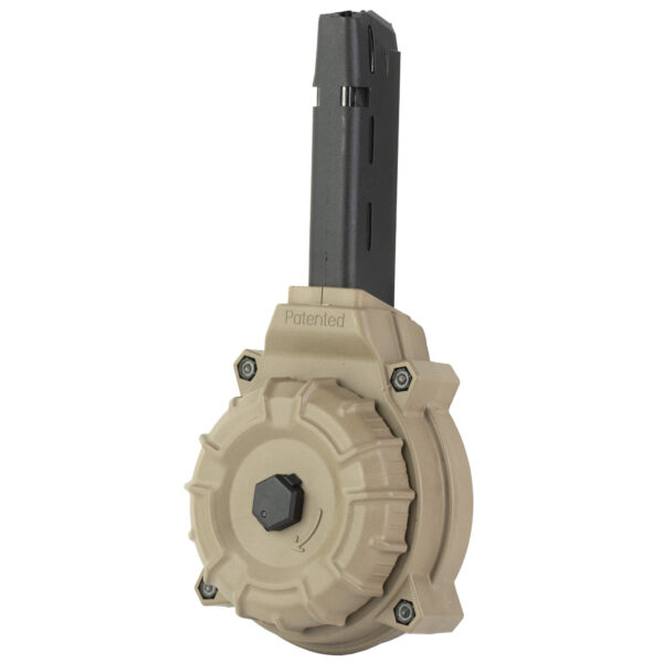 PROMAG GLOCK 9MM 50 ROUND DRUM MAGAZINE FITS GLOCK MODELS 17/19 FDE