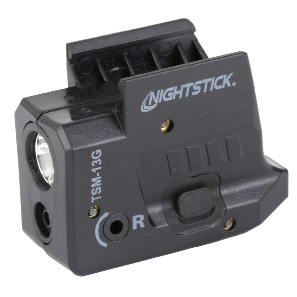 NIGHTSTICK TSM-13G SUBCOMPACT WEAPON-MOUNTED LIGHT WITH GREEN LASER FITS SIG SAUER P365 & RECHARGEABLE BATTERY