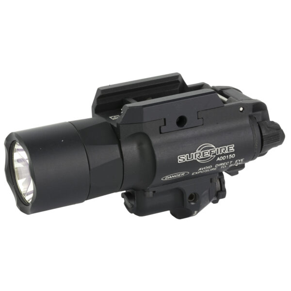 SUREFIRE X400T-A-GN TURBO WEAPON LIGHT WITH GREEN LASER 650 LUMENS IN BLACK