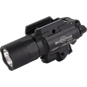 SUREFIRE X400T-A-RD TURBO WEAPON LIGHT WITH RED LASER 650 LUMENS IN BLACK