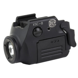 SUREFIRE XSC-B RECHARGEABLE WEAPONLIGHT 350 LUMENS FITS MOST PISTOL AND PICATINNY RAILS IN BLACK