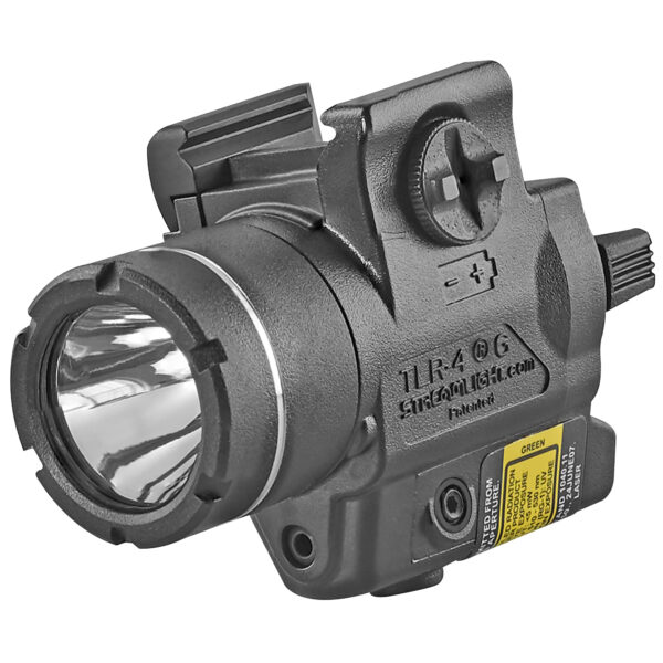 STREAMLIGHT TLR-4G TACTICAL WEAPON LIGHT WITH GREEN LASER FOR SUB-COMPACT & COMPACT HANDGUNS