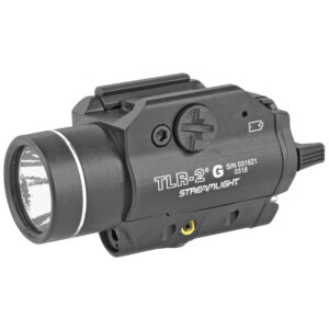 STREAMLIGHT TLR-2 G TAC LED WEAPON LIGHT WITH GREEN LASER 300 LUMENS & STROBE IN BLACK