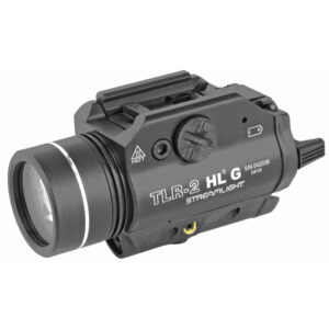 STREAMLIGHT TLR-2 HL G-TACTICAL WEAPON LIGHT WITH GREEN LASER 1000 LUMENS BLACK