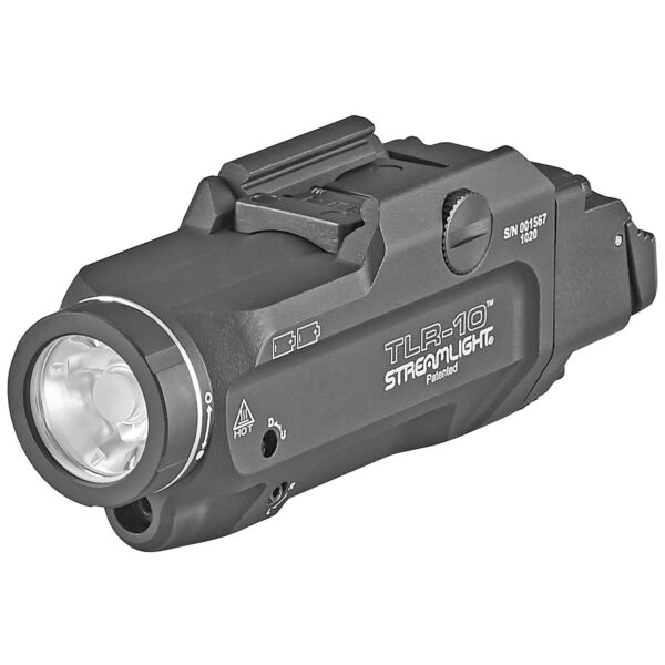 STREAMLIGHT TLR-10 FLEX WEAPON LIGHT-RED LASER 1000 LUMEN HI-LO SWITCH IN BLACK