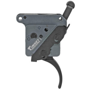 TIMNEY TRIGGERS THE HIT CURVED TRIGGER FOR REMINGTON 700 ADJUSTABLE IN BLACK