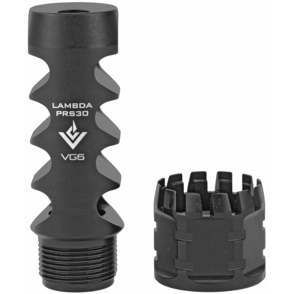 AERO PRECISION LAMBDA PRS30 MUZZLE BRAKE FOR 308 WIN/7.62MM IN BLACK NITRIDE 5/8X24