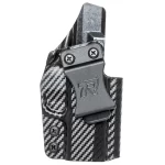 ROUNDED CONCEALMENT EXPRESS CLASSIC SIG SAUER P365 X MACRO IWB KYDEX HOLSTER (OPTIC READY) IN CARBON FIBER-RH