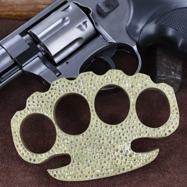 UNSTOPPABLE TANK BRASS KNUCKLE 100% PURE BRASS