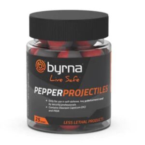 BYRNA PEPPER PROJECTILES 25 COUNT