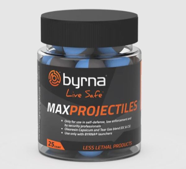 BYRNA MAX OC PROJECTILES 25 COUNT