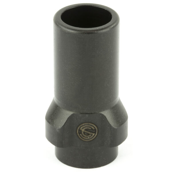 SCO 3-LUG MUZZLE DEVICE FOR 9MM 1/2X28 IN BLACK FINISH