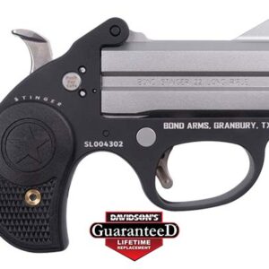 BOND ARMS STINGER DERRINGER 22LR 3" STAINLESS STEEL BARREL & ALUMINUM FRAME 2 ROUNDS