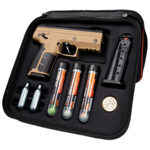 BYRNA SD KINETIC KIT NON-LETHAL SELF DEFENSE WEAPON PEPPER BALL LAUNCHER TAN-BLACK