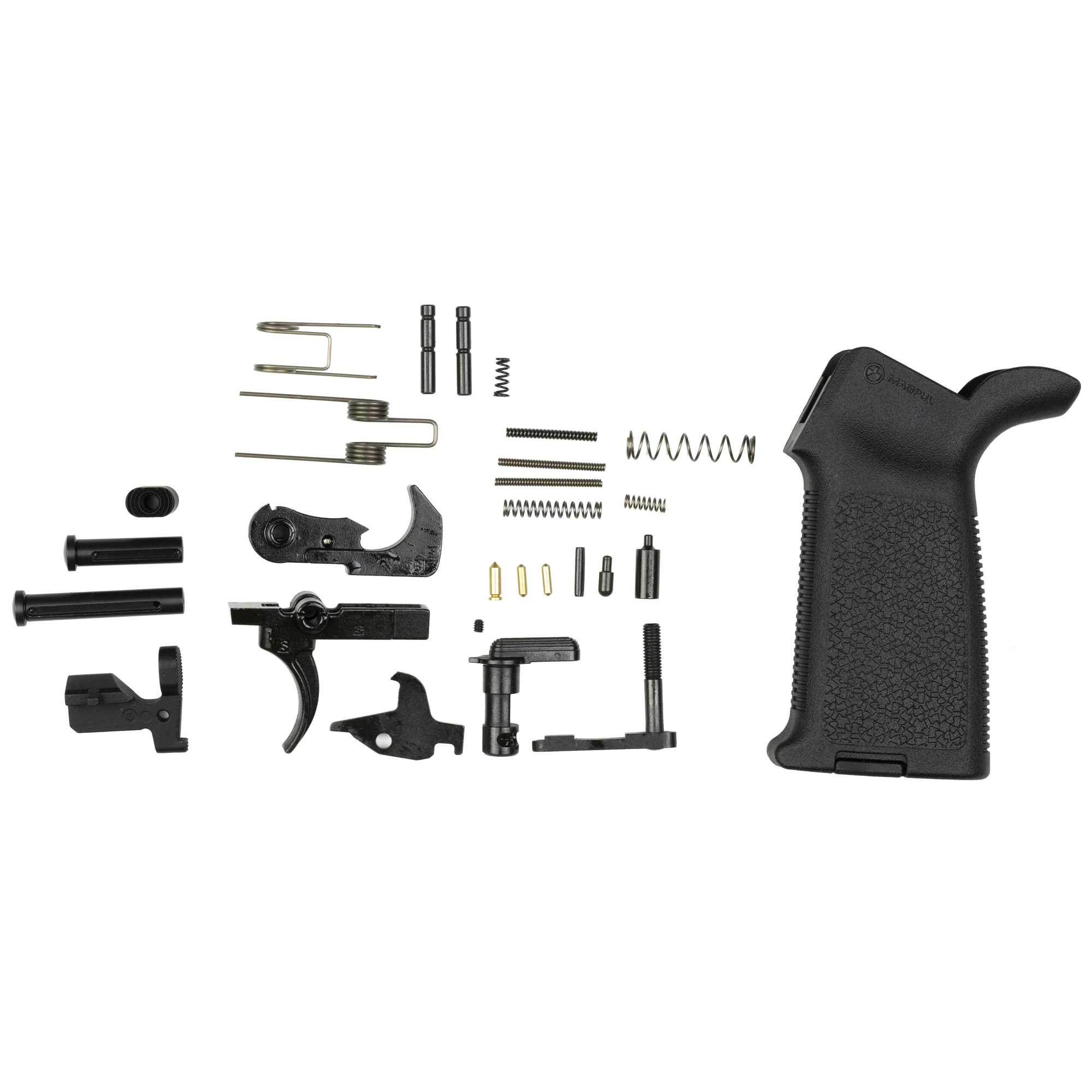 AERO M5 AR10 LOWER PARTS KIT WITH MAGPUL MOE GRIP IN BLACK