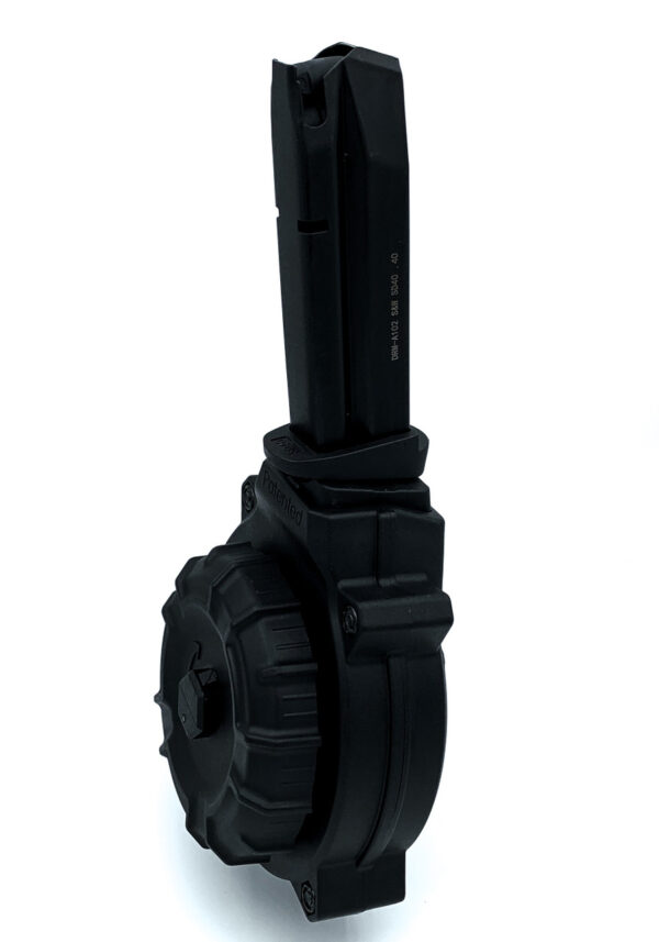 PROMAG SMITH & WESSON SD40 40 S&W 50 ROUND DRUM MAGAZINE POLYMER BLACK