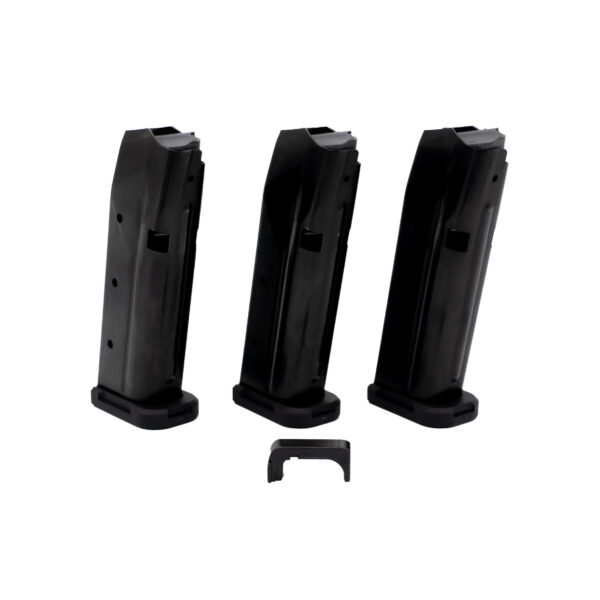 SHIELD ARMS S15 9MM 15 ROUND MAGAZINE ( 3 PACK ) + MAGAZINE RELEASE FOR G43X-48