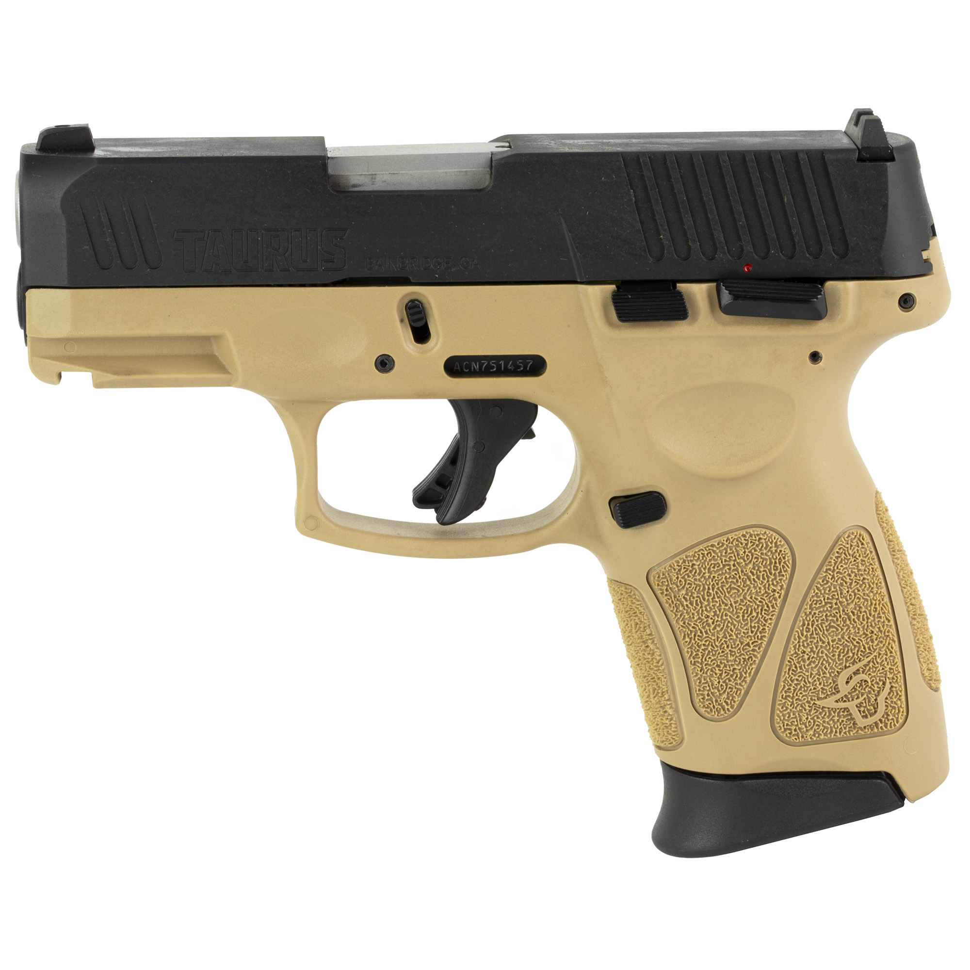 TAURUS G3C 9MM 3.2" 12RD TAN AS