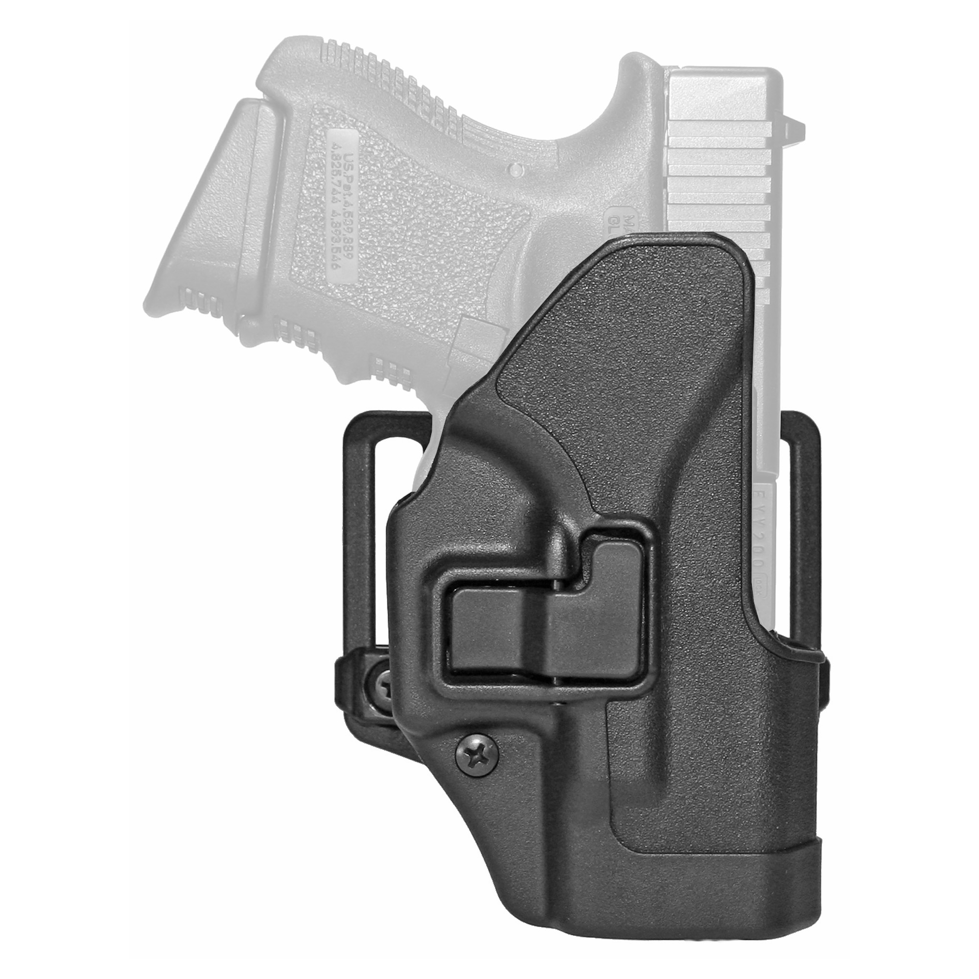 BLACKHAWK SERPA CQC BELT-PADDLE HOLSTER FITS GLOCK 26 RIGHT HAND IN BLACK
