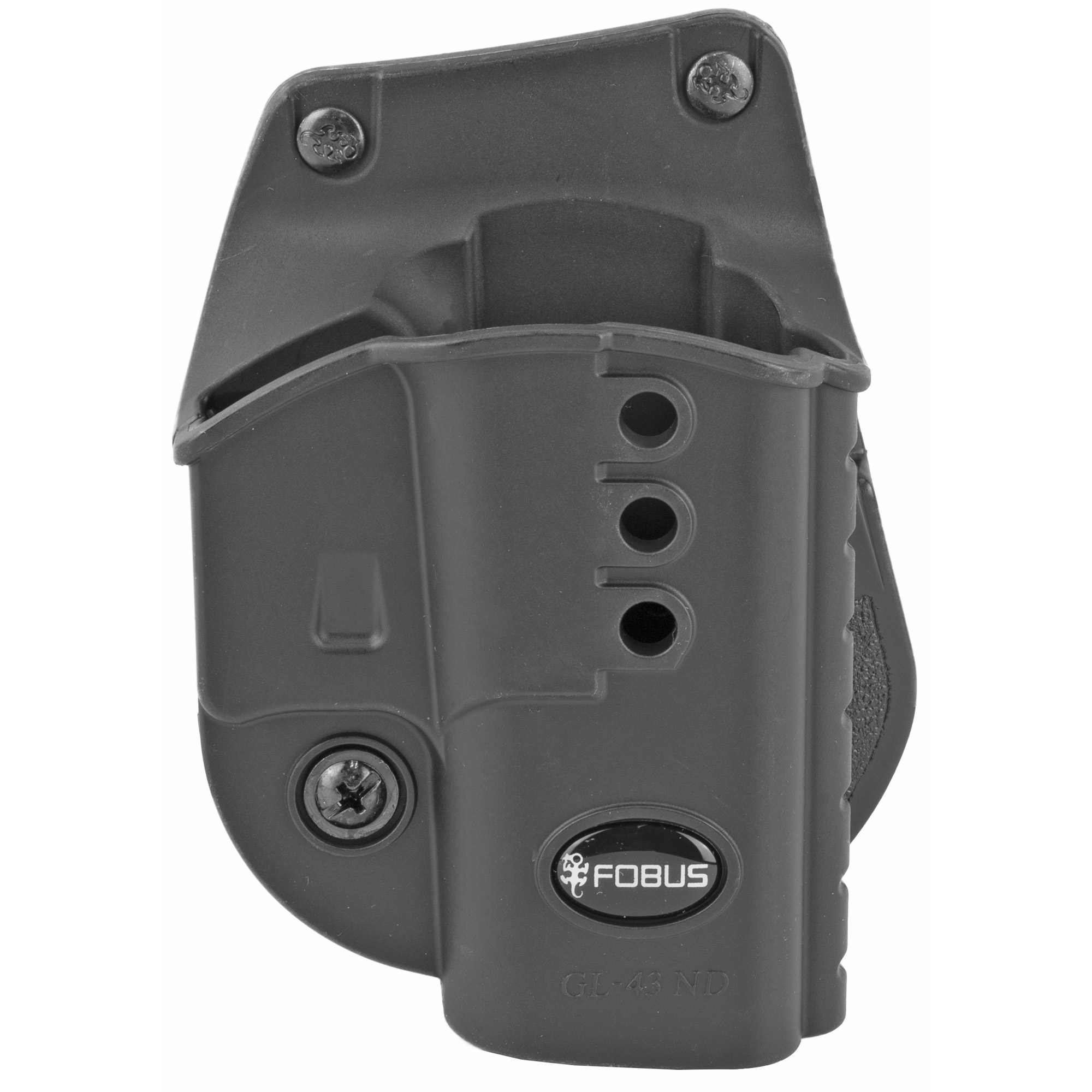 FOBUS PADDLE HOLSTER FOR GLOCK 43 RIGHT HAND IN BLACK
