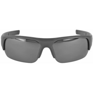 MAGPUL HELIX SUNGLASSES BALLISTIC MILITARY EYEWEAR POLARIZED GRAY LENSES-SILVER MIRROR WITH BLACK FRAME FOR MEN AND WOMEN