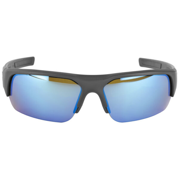 MAGPUL HELIX SUNGLASSES BALLISTIC MILITARY EYEWEAR POLARIZED BRONZE LENSES-BLUE MIRROR WITH BLACK FRAME FOR MEN AND WOMEN