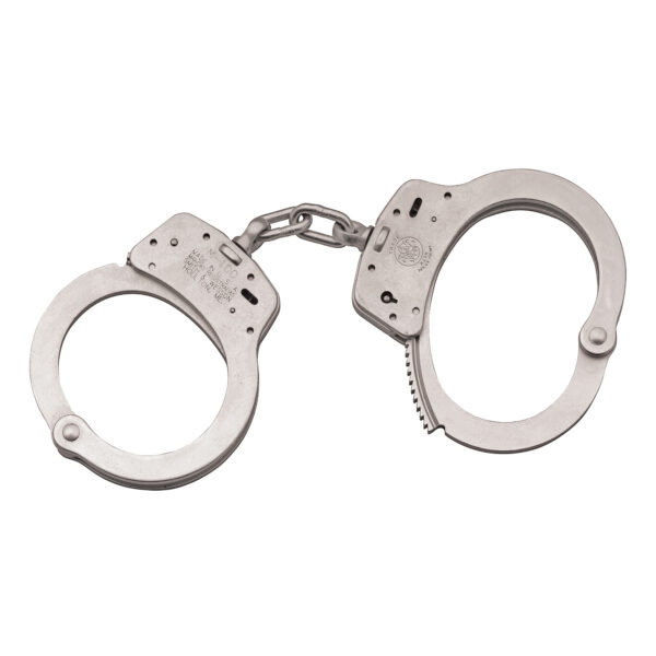 SMITH & WESSON HANDCUFFS M100 CHAIN IN NICKLE