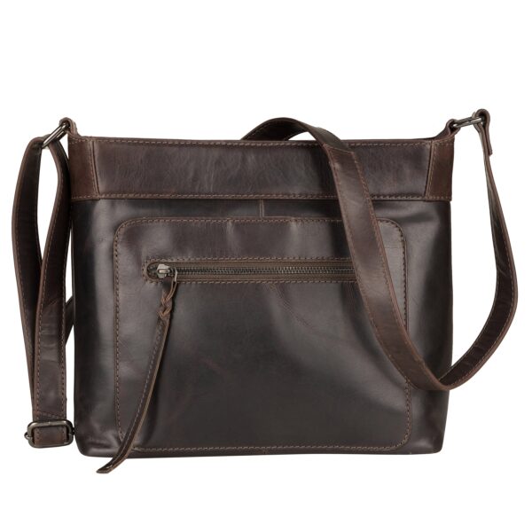 CONCEALED CARRY DELANEY LEATHER CROSSBODY