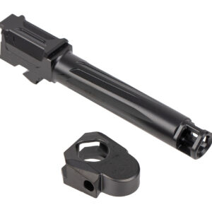 RADIAN RAMJET FLUTED BARREL WITH AFTERBURNER MUZZLE BRAKE 9MM FITS GLOCK 19 GEN 4