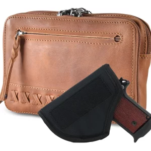 Lady Conceal CONCEALED CARRY KAILEY LEATHER PURSE PACK