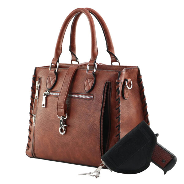 CONCEALED CARRY CROSSBODY ANN SATCHEL BY LADY CONCEAL