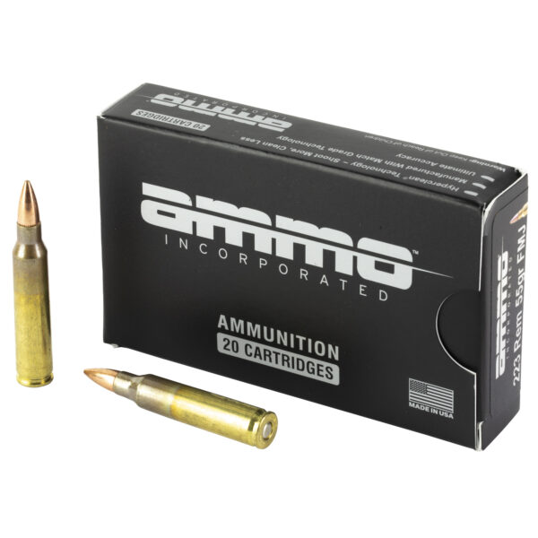 AMMO INC  SIGNATURE M193 223REM 55 GRAIN AMMUNITION FMJ 20 ROUND BOX