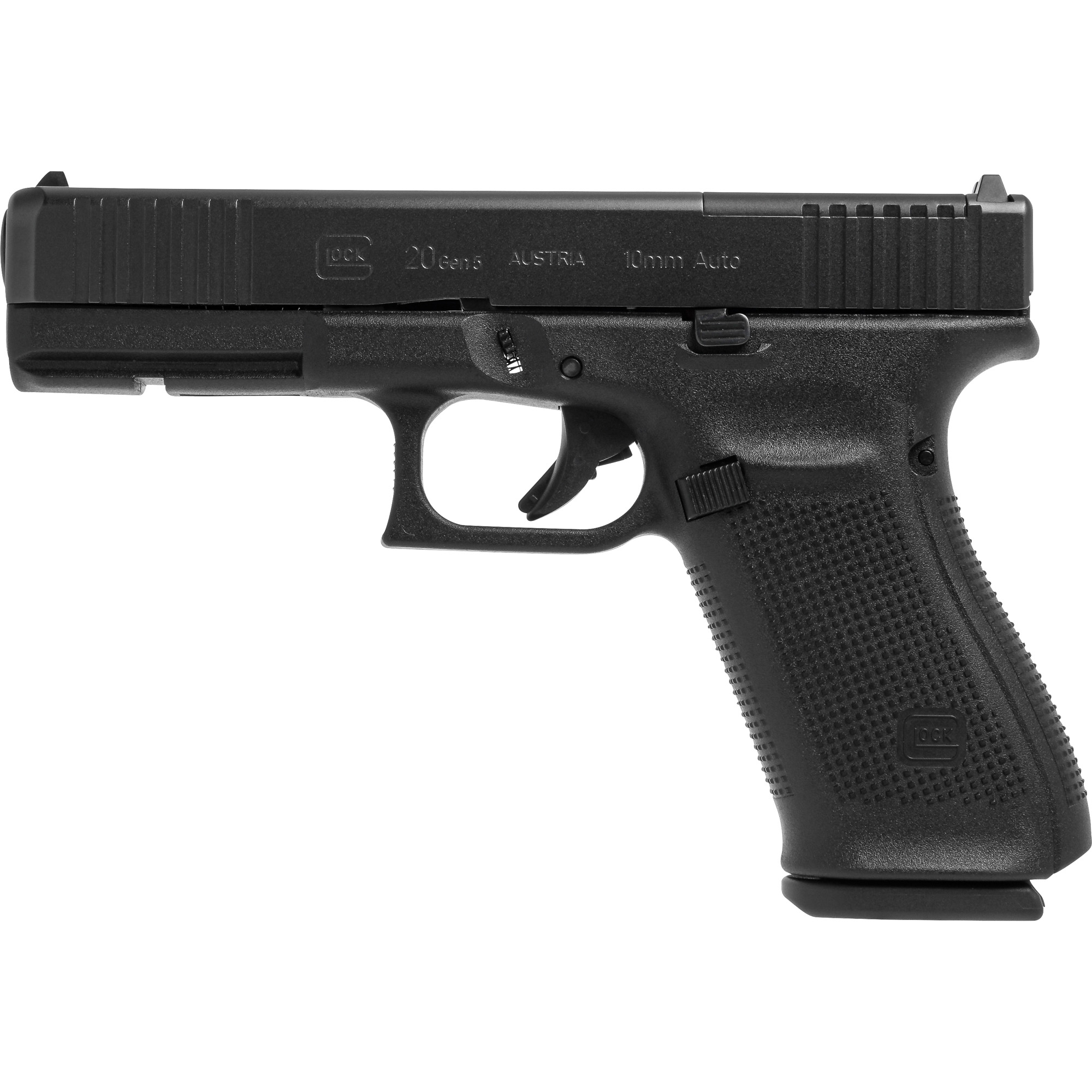 GLOCK 20 GEN5 MOS 10MM 15RD 3MAGS: Optics-Ready Full-Size Polymer Pistol