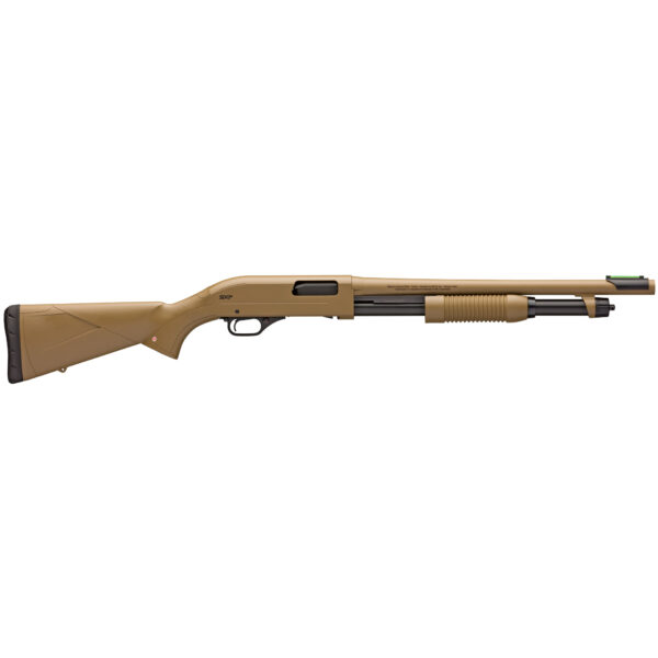 WINCHESTER SXP DARK EARTH DEFENDER PUMP SHOTGUN 12 GAUGE 3" CHAMBER 18" BARREL IN FLAT DARK EARTH 5 ROUND