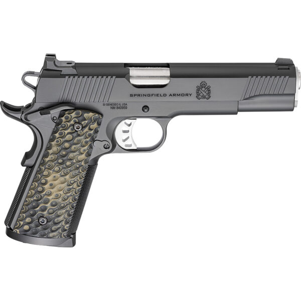SPRINGFIELD TACTICAL RESPONSE PISTOL TRP CLASSIC 1911 FULL SIZE 45 ACP 5" MATCH GRADE BARREL 3-DOT TRITIUM NIGHT SIGHTS 3 MAGAZINES 8 ROUNDS