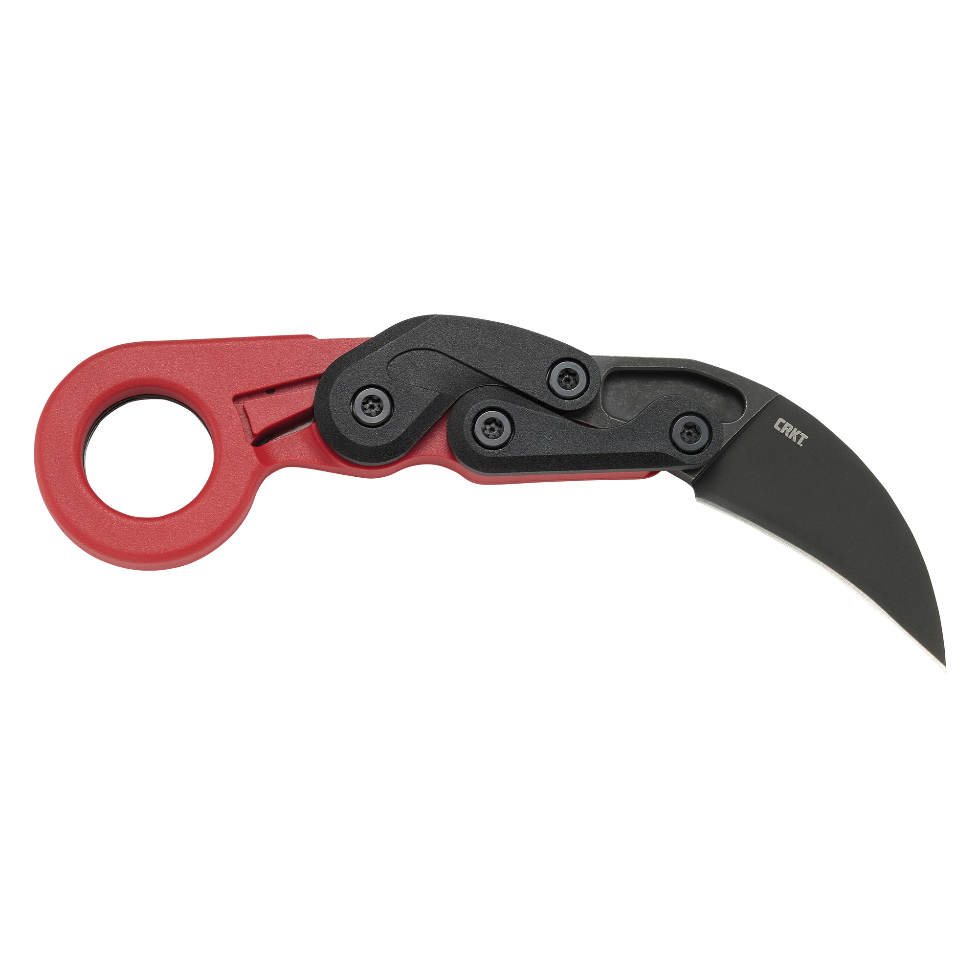 CRKT PROVOKE RED 2.47 inch PLAIN EDGE